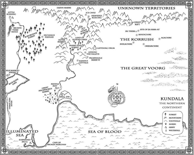 Kundala map, UK version