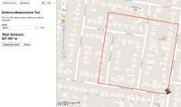Residence outline on Google Map screenshot