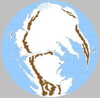 Home World globe, orthographic