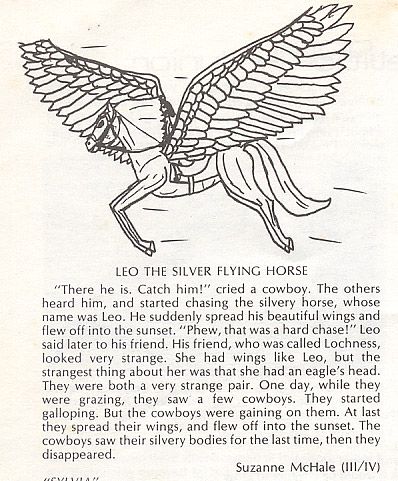 Scan of 'Leo the Silver Flying Horse'