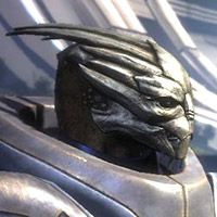 Turian head (Garrus)