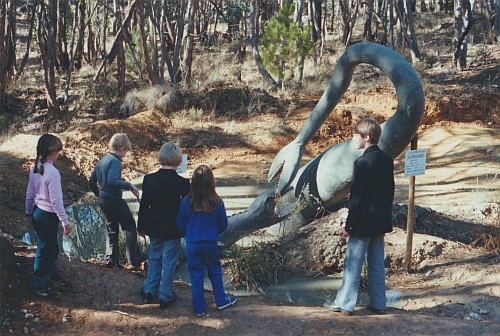 McHale and Reilly families at World of Dinosaurs