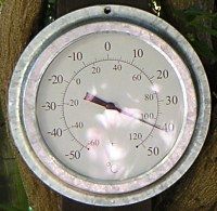 Temperature, ~ 5 p.m. - 41&deg;C