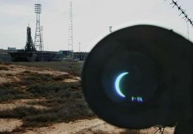 Total eclipse over Baikonur (Yahoo! News)