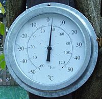 Temperature for 4 June 2006 - 3&deg;C