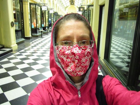 Suzy in the Royal Arcade