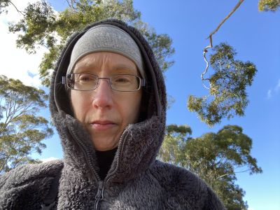 Suzy in Centenary Park