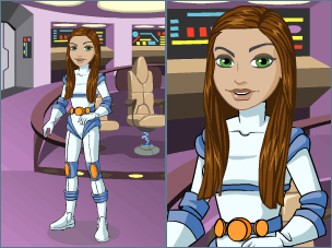 Yahoo avatar - space girl