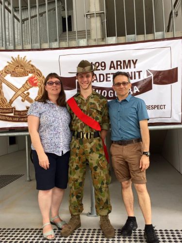 Michele, Timothy, Chris